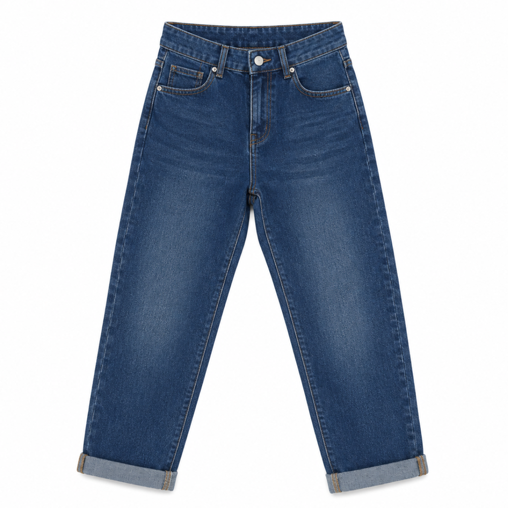 JEANS CON BAFFATURE