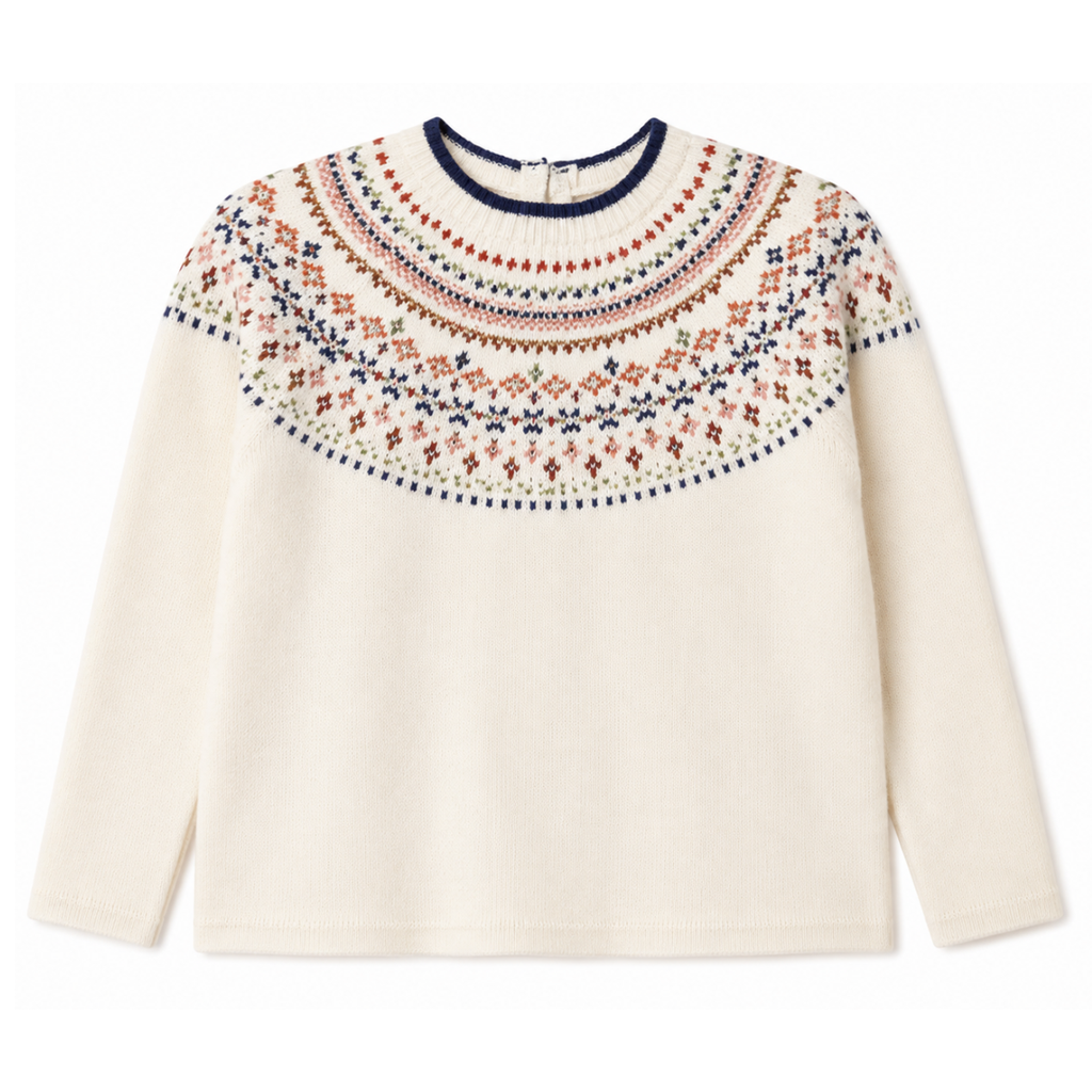 MAGLIA CON RICAMO