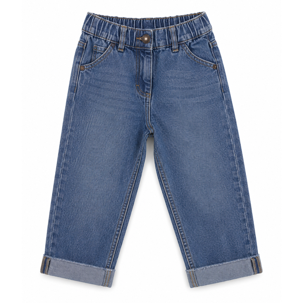 JEANS CON RISVOLTO