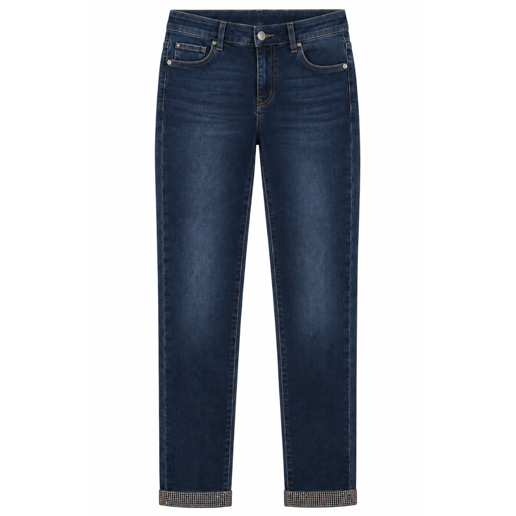 JEANS CON STRASS