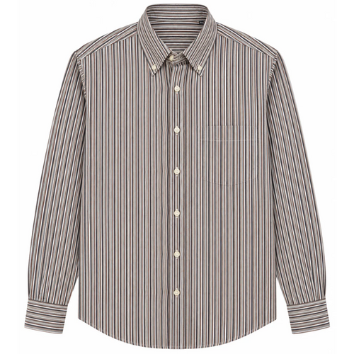 camicia rigata botton down
