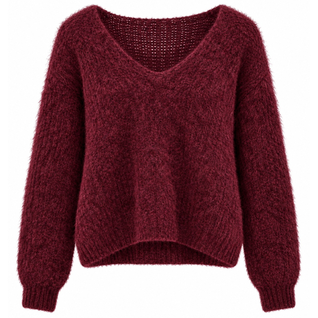 MAGLIONE SCOLLO A V