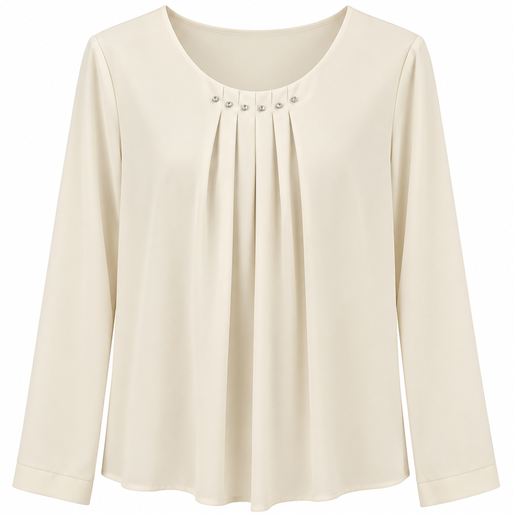 BLUSA CON STRASS