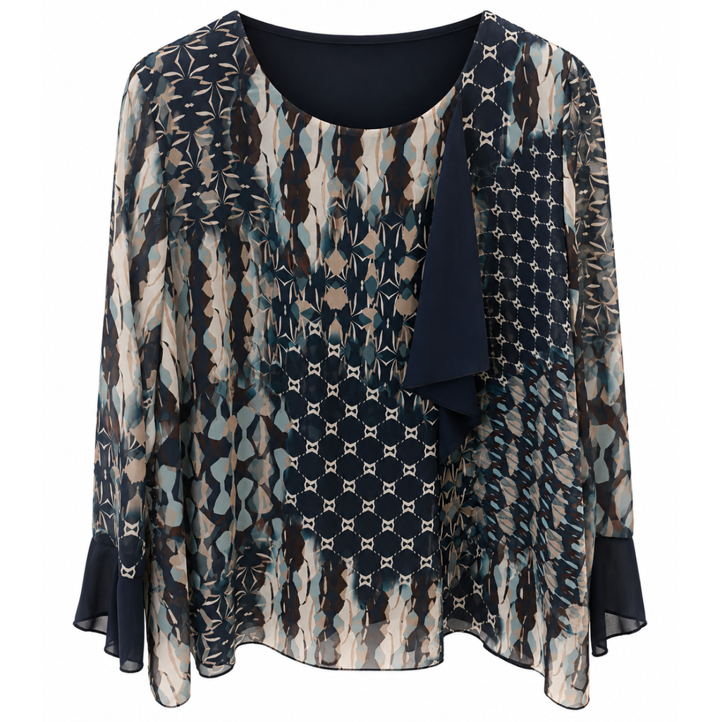 BLUSA CON ROUGES