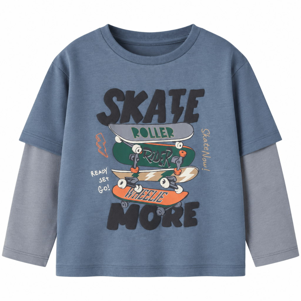 T-SHIRT DOPPIA MANICA