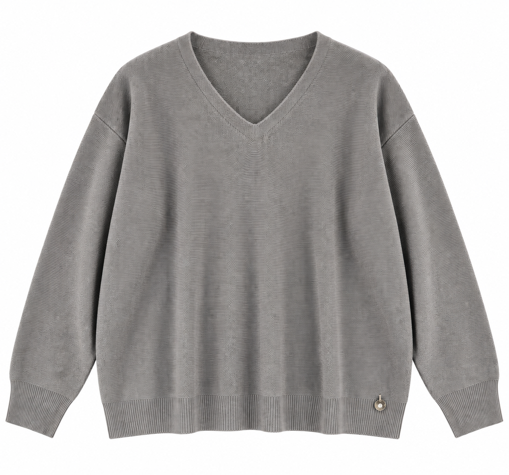 MAGLIONE SCOLLO A V