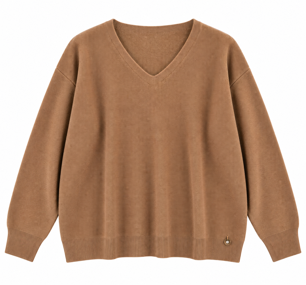 MAGLIONE SCOLLO A V
