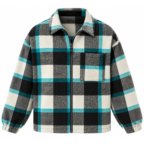 OVERSHIRT QUADRI IN FLANELLA