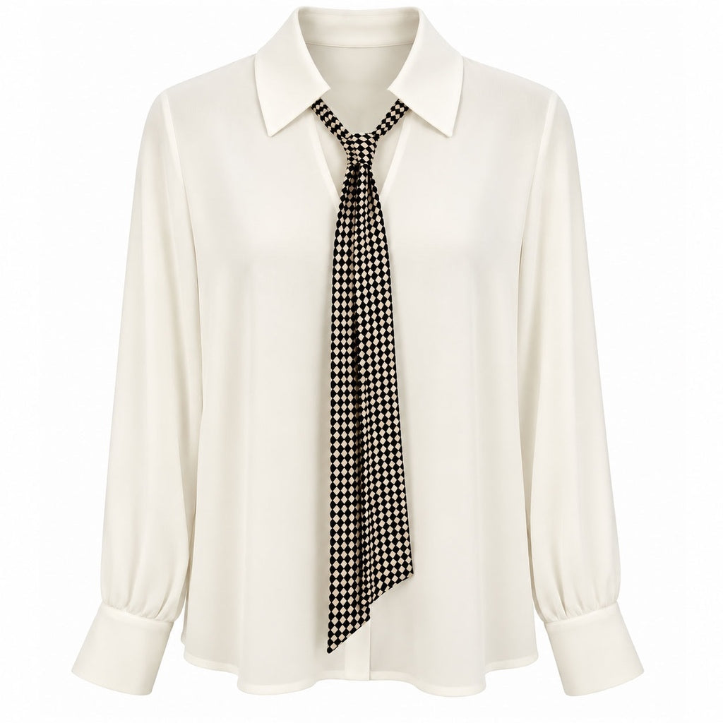 CAMICIA CON SCIARPINA