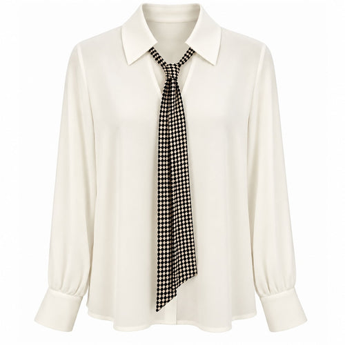 CAMICIA CON SCIARPINA