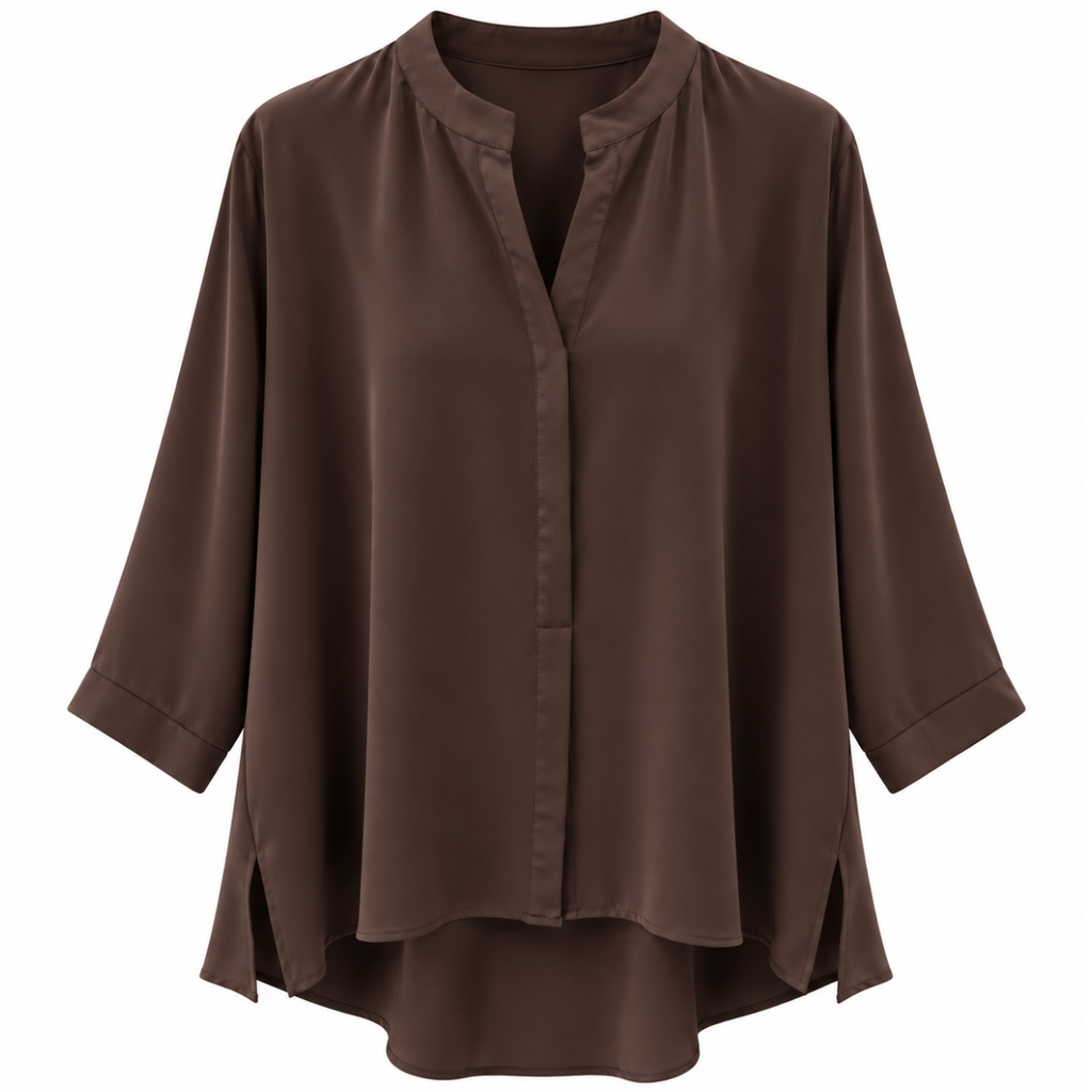 BLUSA SCOLLO ALLA COREANA