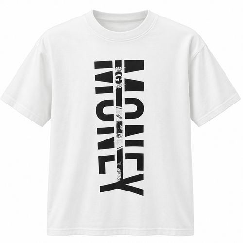 T-SHIRT OVER CON STAMPA