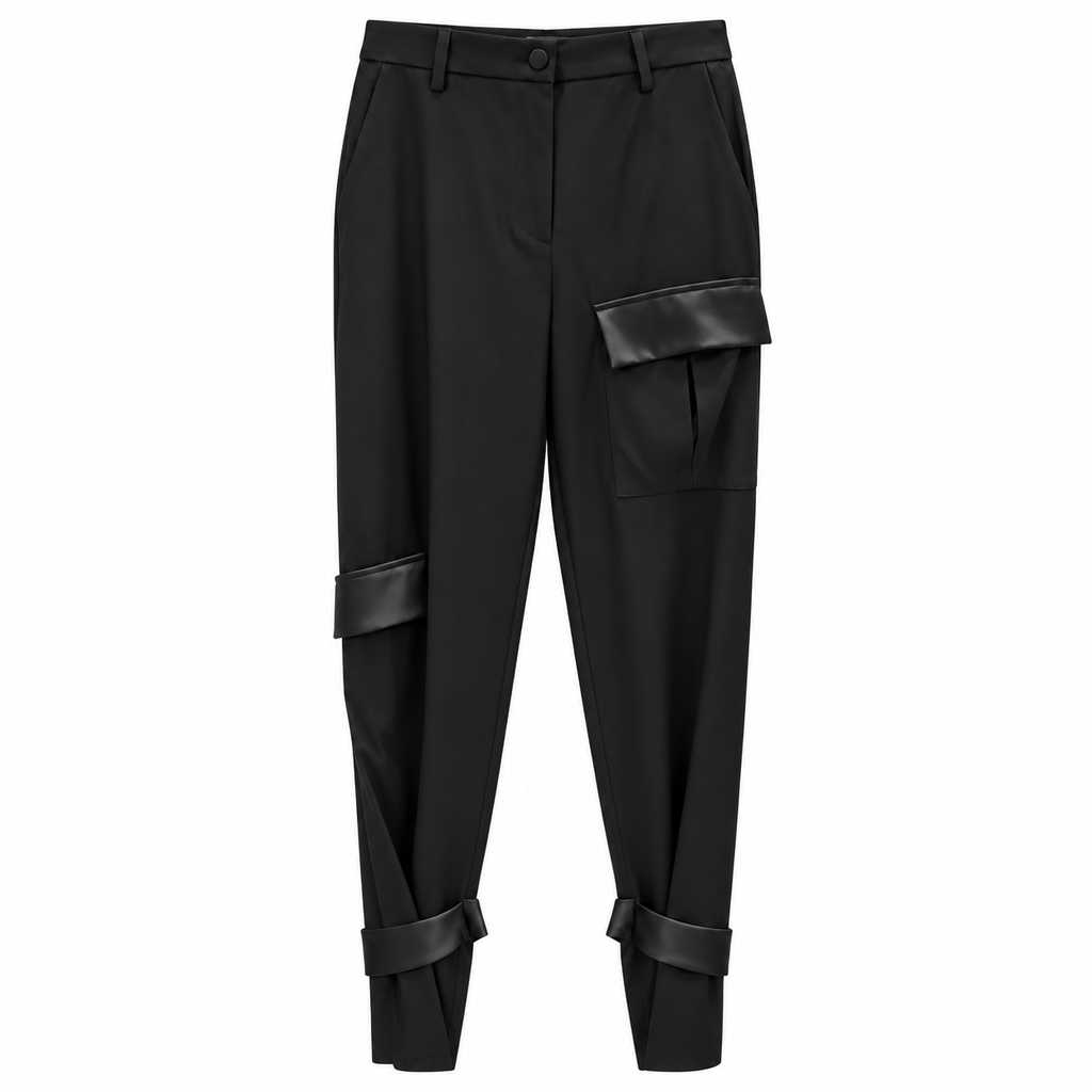 PANTALONE CON TASCA LATERALE