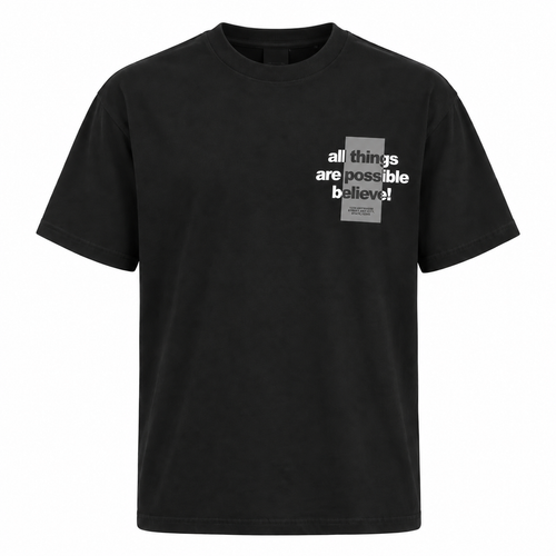 T-SHIRT OVER DOPPIA STAMPA