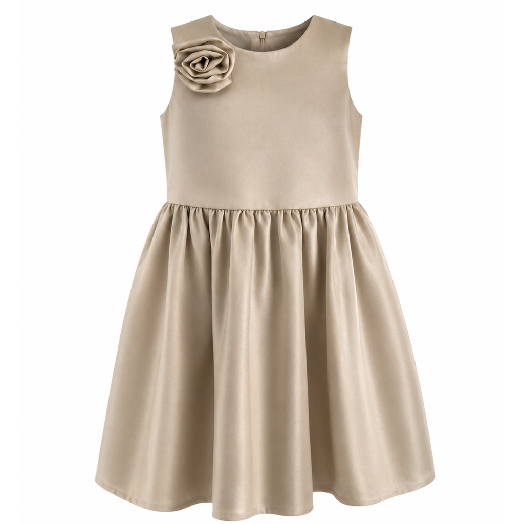 Abito Bambina Svasato Elegante