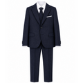 Abito Bambino Elegante Blu Navy 5 Pezzi