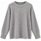 MAGLIONE CON DETTAGLI GIOIELLO