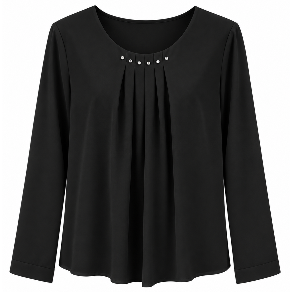 BLUSA CON STRASS
