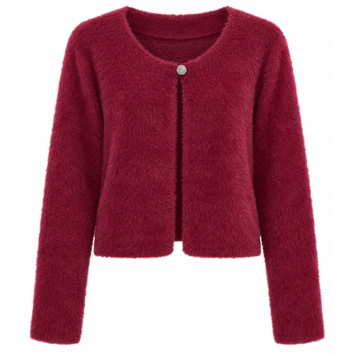 CARDIGAN CON BOTTONE GIOIELLO