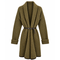 CARDIGAN EFFETTO CHEVRONNE