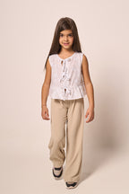 Maglia Smanicata Bambina