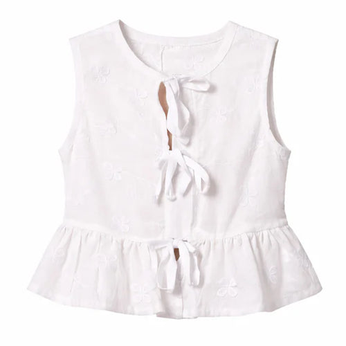 Maglia Smanicata Bambina