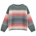 MAGLIONE GIROCOLLO SFUMATO