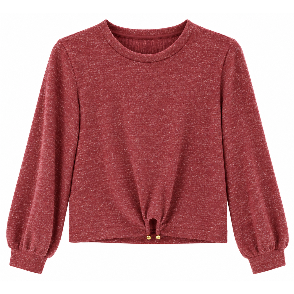 MAGLIA CON DETTAGLIO IN METALLO