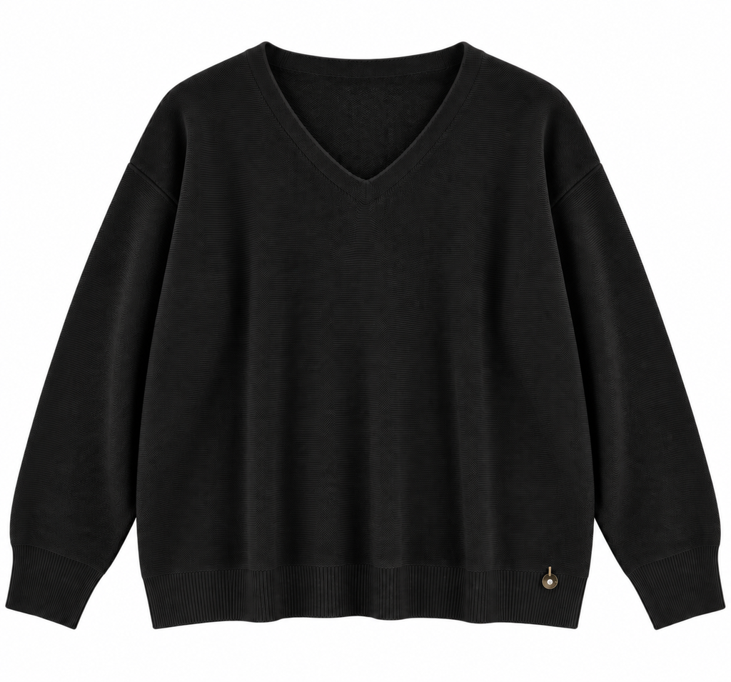 MAGLIONE SCOLLO A V
