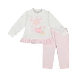 Completo due pezzi neonata