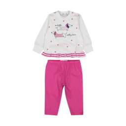 Completo due pezzi neonata