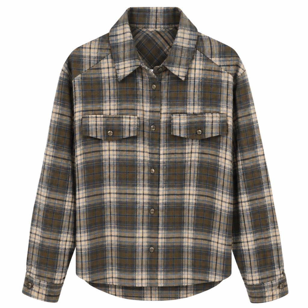 CAMICIA A QUADRI