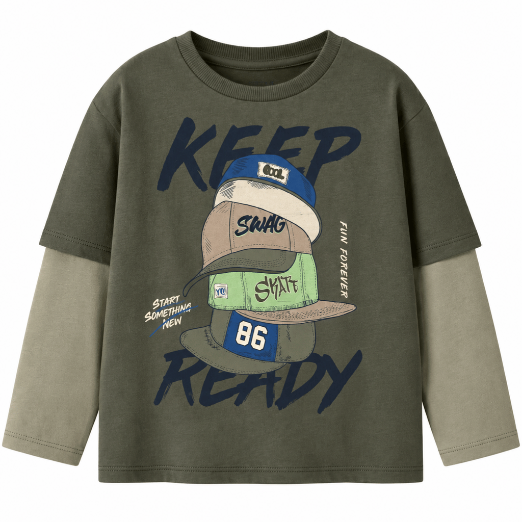 T-SHIRT DOPPIA MANICA