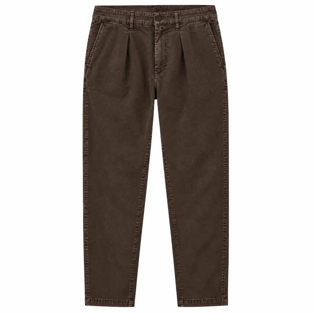 PANTALONE IN COTONE LAVATO