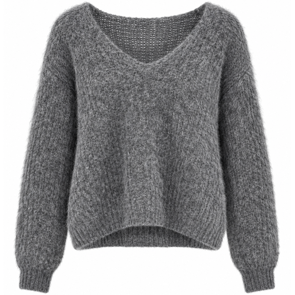 MAGLIONE SCOLLO A V