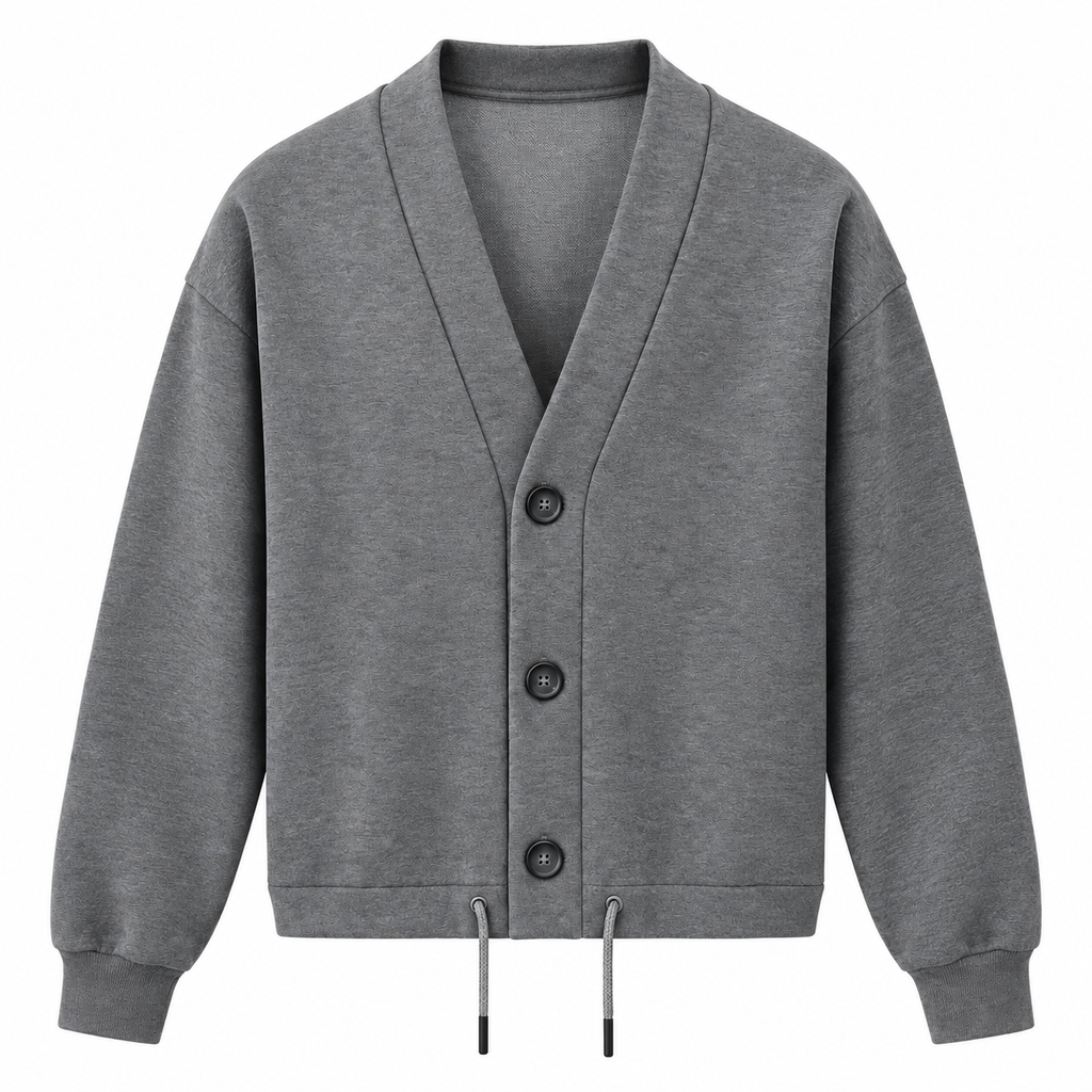 CARDIGAN IN FELPA
