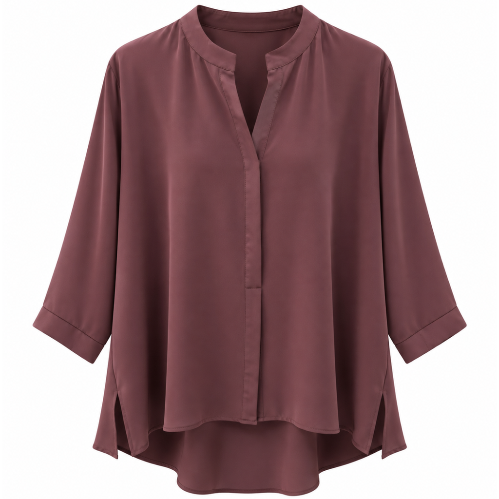 BLUSA SCOLLO ALLA COREANA
