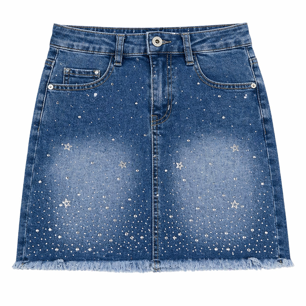 Gonna in Denim Bambina