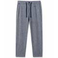 PANTALONE gessato slim fit