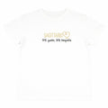 T-shirt bianca “Sagittario” con stampa segno zodiacale
