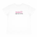 T-shirt bianca “Bilancia” con stampa segno zodiacale