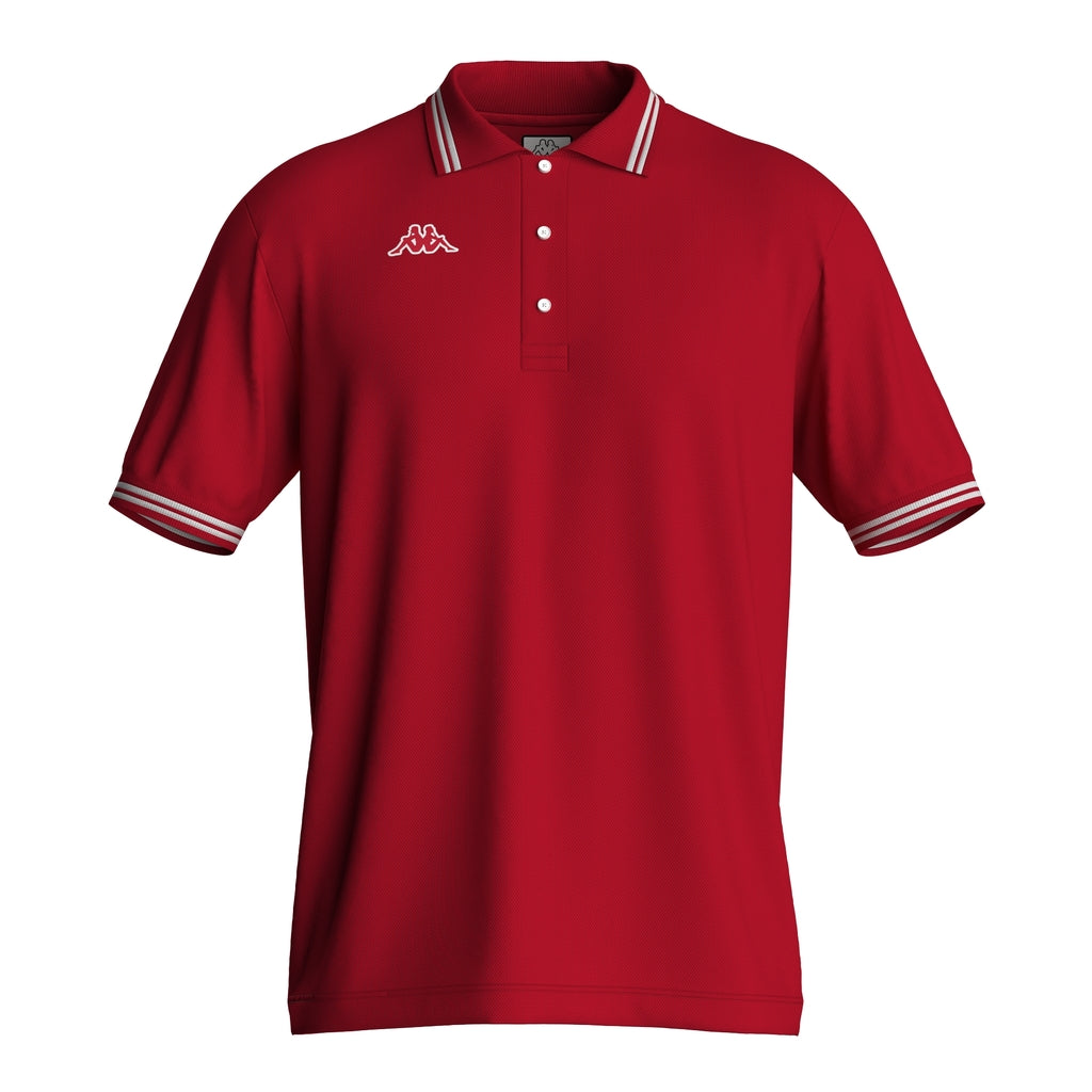 Polo uomo Kappa con dettagli a contrasto