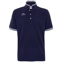 Polo uomo Kappa con dettagli a contrasto
