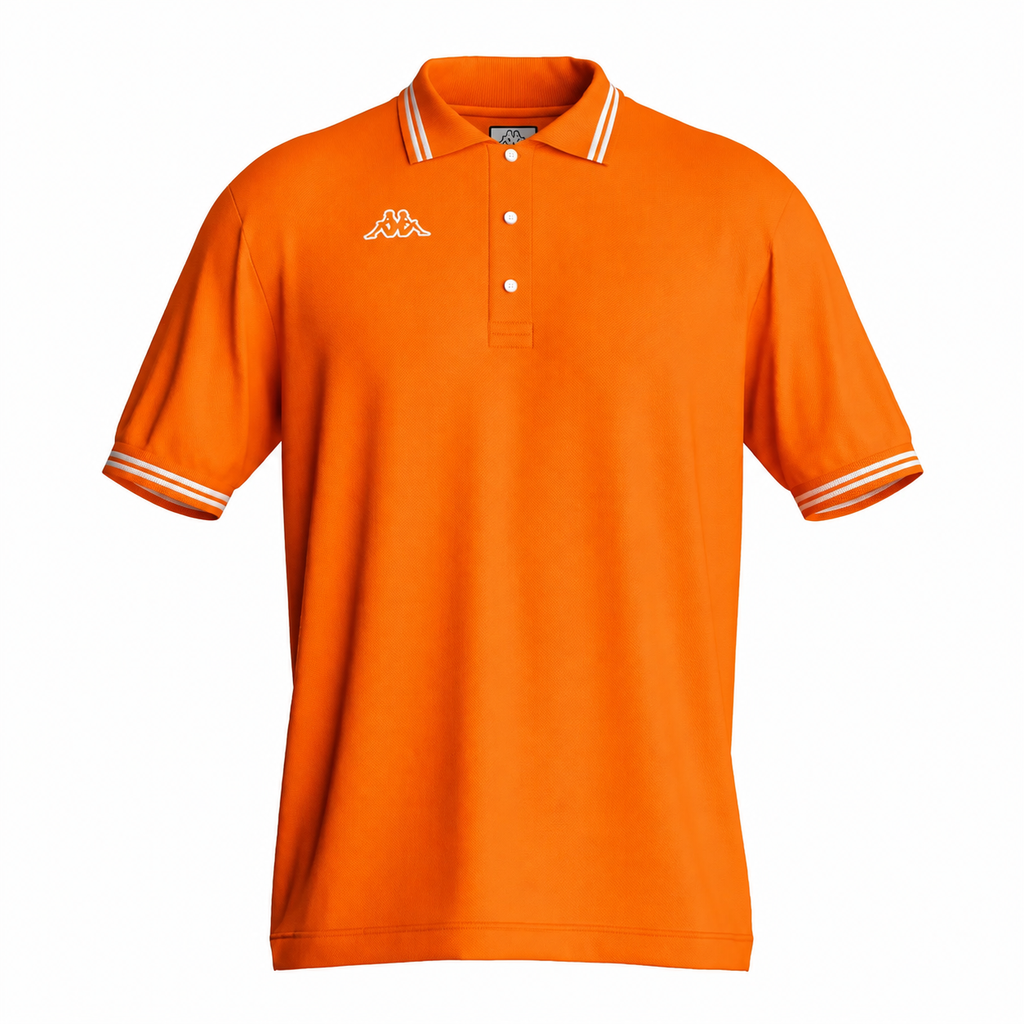 Polo uomo Kappa con dettagli a contrasto