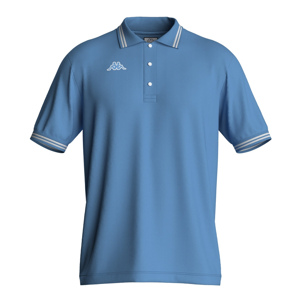 Polo uomo Kappa con dettagli a contrasto