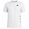 T-shirt Kappa con logo laterale e inserti tecnici