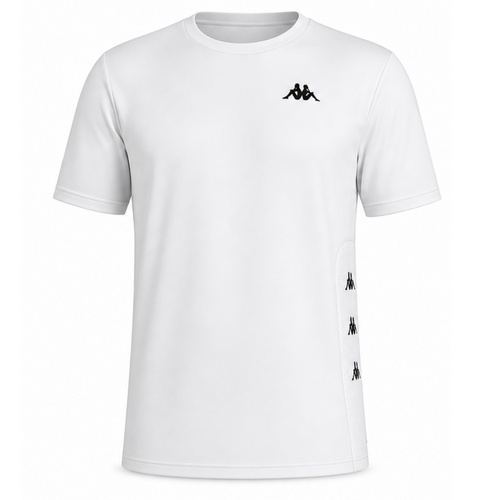 T-shirt Kappa con logo laterale e inserti tecnici