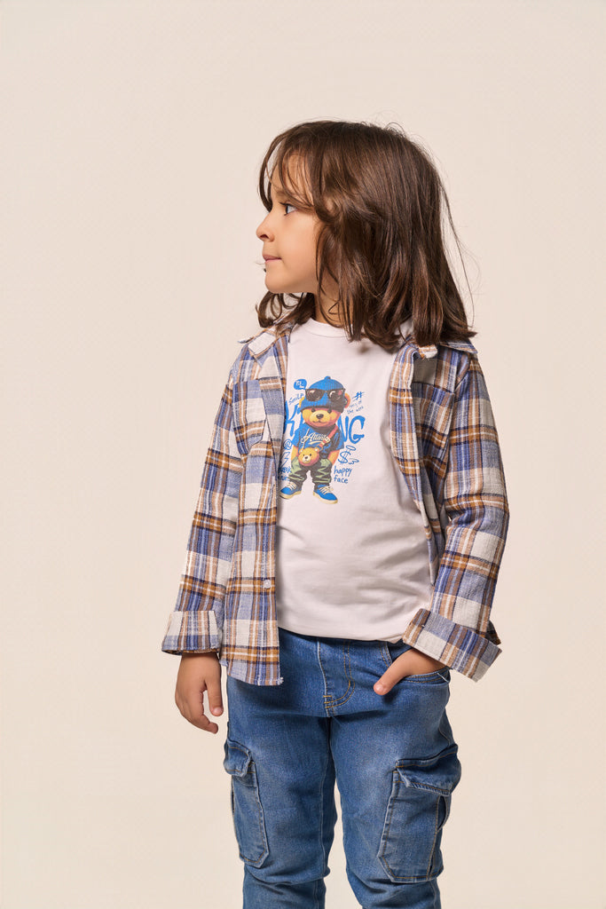T-shirt e Camicia Bambino Urban Layered Look