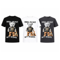 T-Shirt Uomo Nera con Stampa Grafica