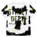 T-SHIRT GIROCOLLO CON STAMPA